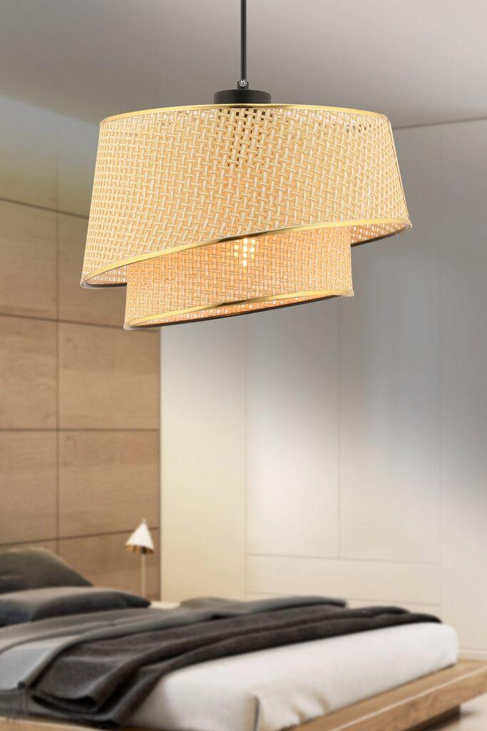 Opviq Luster Barette Hazeran, 32x32cm, zlatno-bež boja