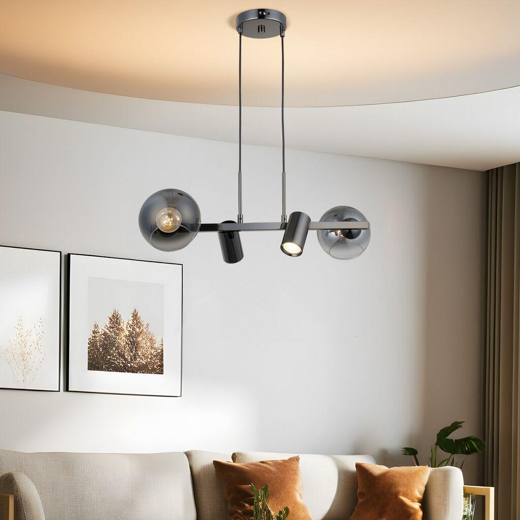 Opviq Luster Zerde-87-04, O14, 12cm, IP20 Antracit