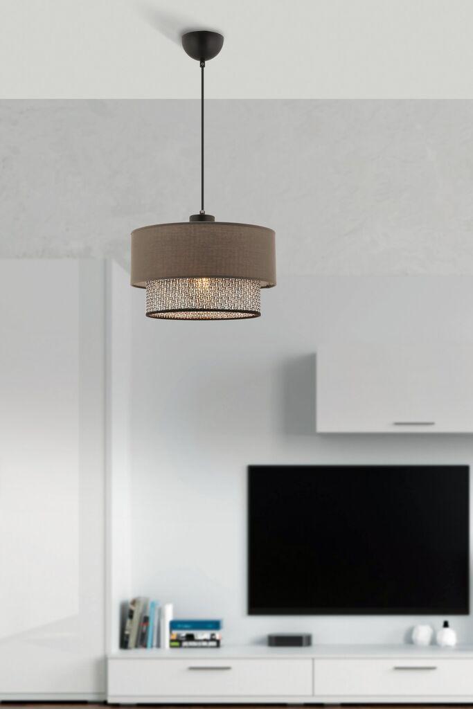 Opviq Luster Echo, 30x30cm, smeđe-crna