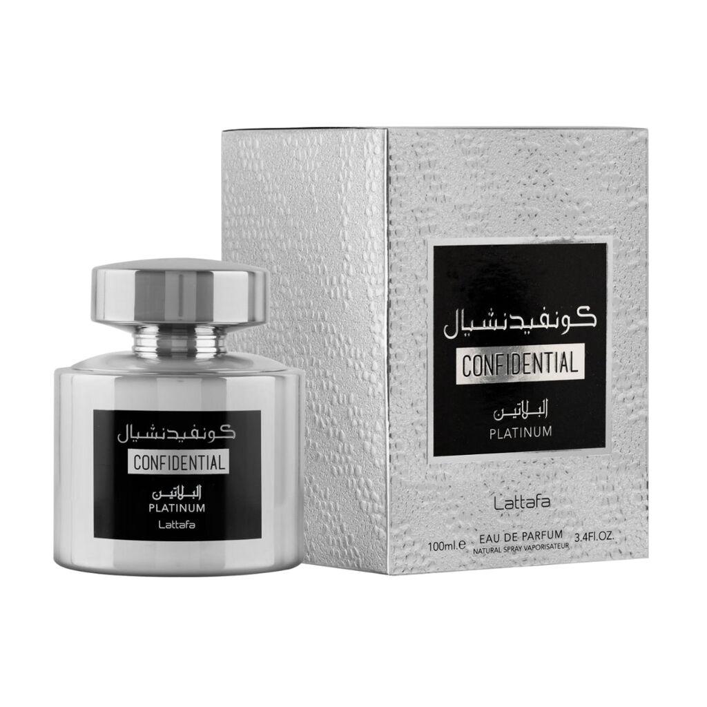 Lattafa Muški parfem Confidential Platinum EDP, 100 ml