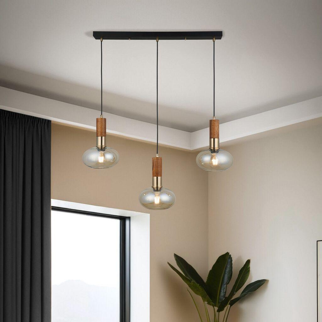 Opviq Luster Hena-52-03, O19, 11,5 cm, IP20 Crno-smeđa