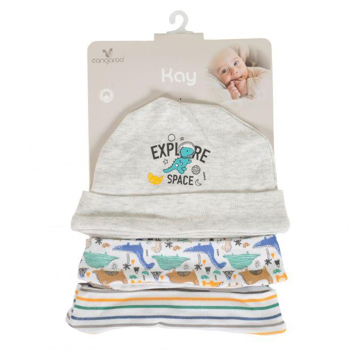 Cangaroo Kapice za bebe Kay 3 komada, Plava
