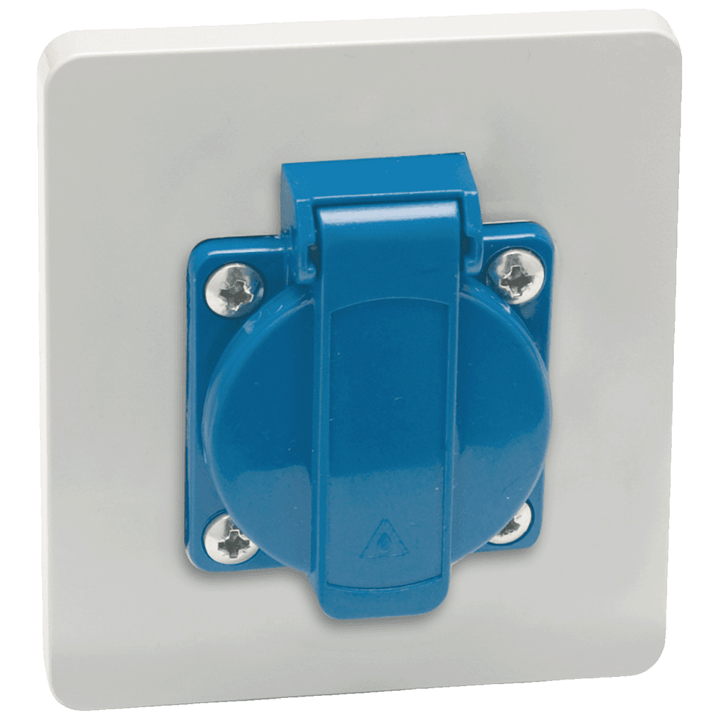 Famatel Utičnica 3915 Schuko 16A , 250V IP54, Bijela