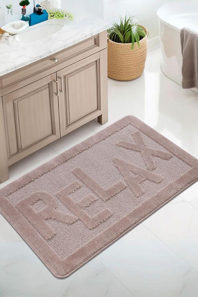 L'essentiel Maison Prostirka za kupatilo Relax, 60x100 cm, Smeđa