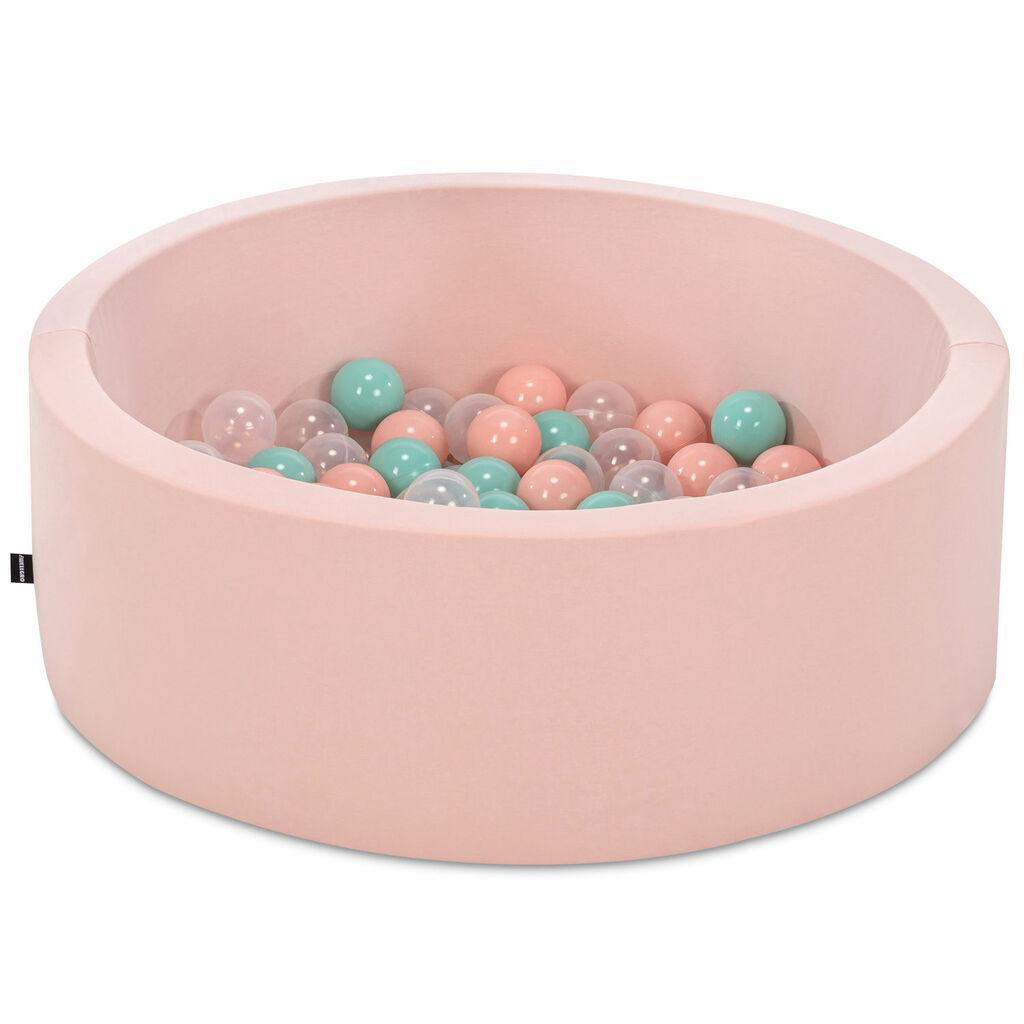Aberto Design bazen s lopticama, Bubble Pops v8, 85x85x30 cm, roze
