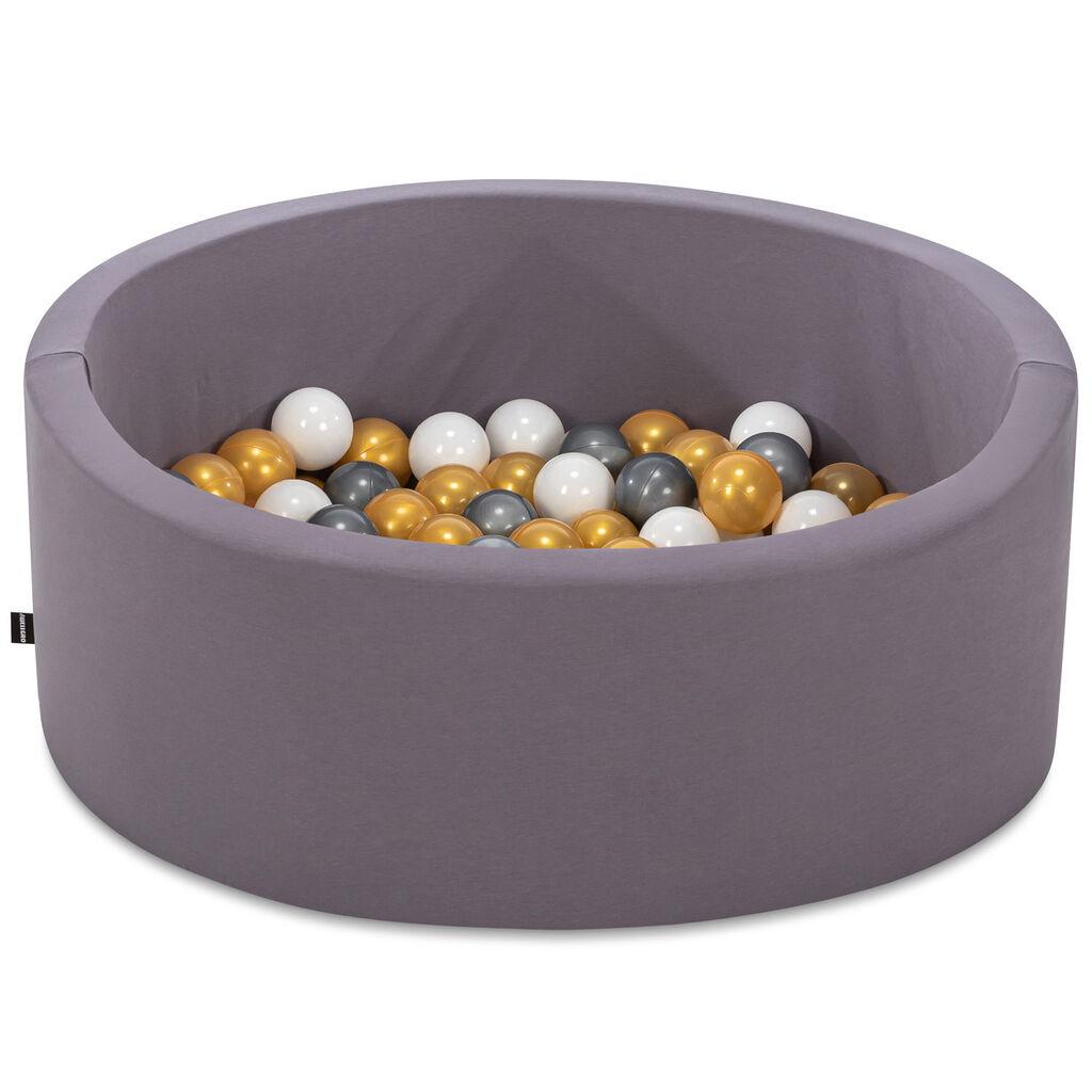 Aberto Design bazen s lopticama, Bubble Pops v5, 85x85x30 cm, siva