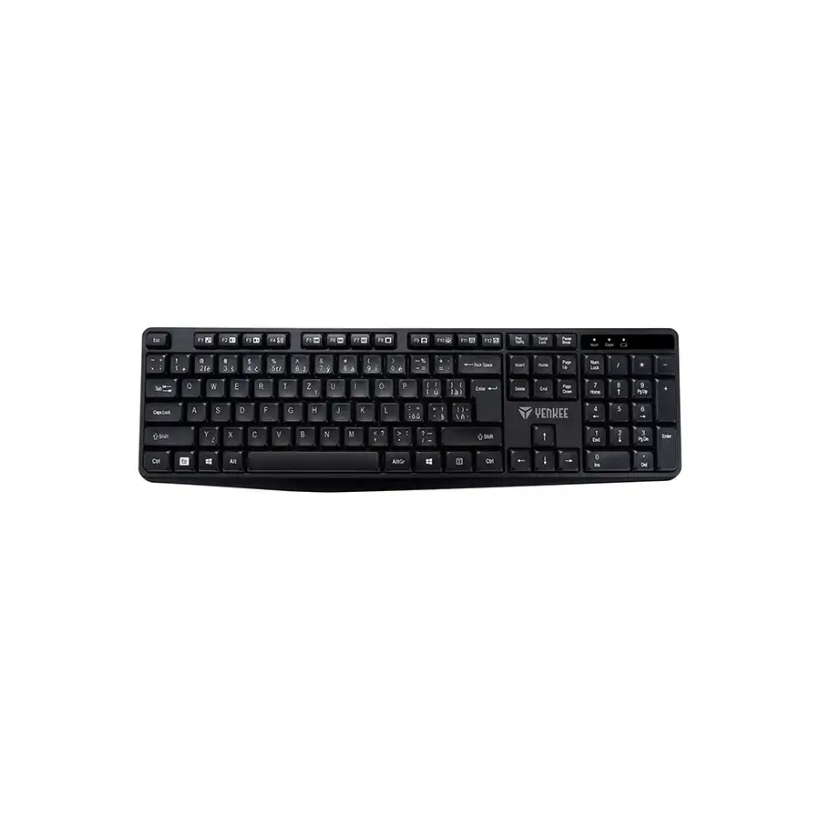 Yenkee Tastatura bežična YKB 2020CS WL, Crna