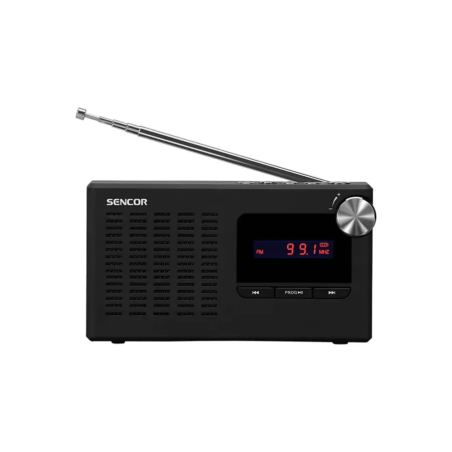 Sencor Radijski prijemnik SRD 2215 PLL, Crni