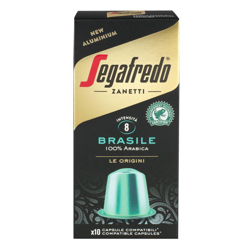 Segafredo Nespresso Brasile 100 %, comp. 10 x 5