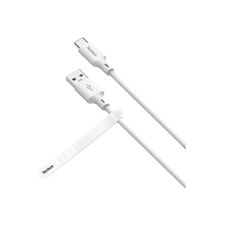 Yenkee USB kabal YCU 315 SILIC USB A-C / 1,5m Bijeli