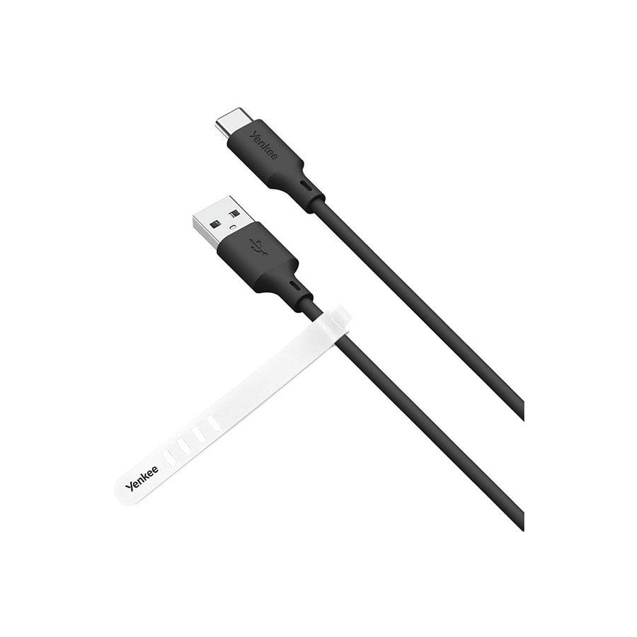 Yenkee USB kabal YCU 315 BK SILIC USB A-C / 1,5m, Crni