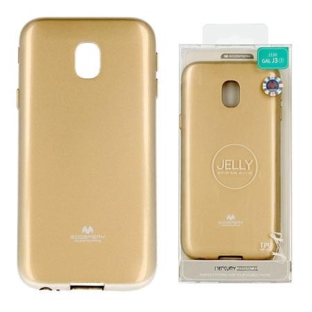 Zaštitna futrola Mercury Jelly Case J330 Galaxy J3 (2017) GOLD