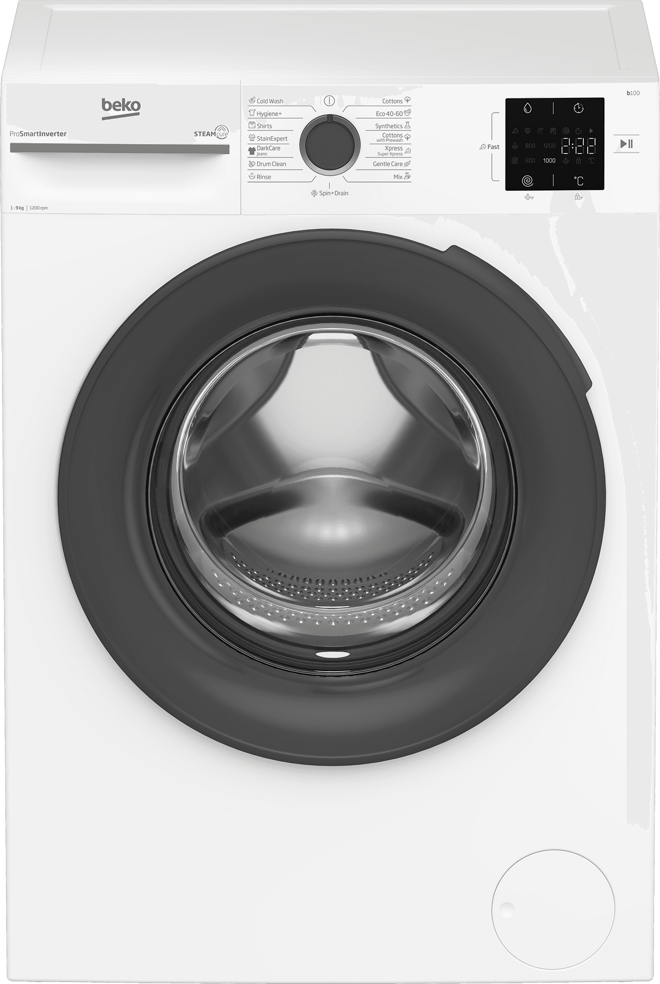 BEKO veš mašina BM1WFSU39223WA, 9kg, 1200 o/min, bijela