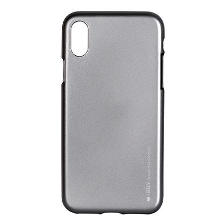 Zaštitna futrola Mercury i-Jelly metal case iPhone X gray