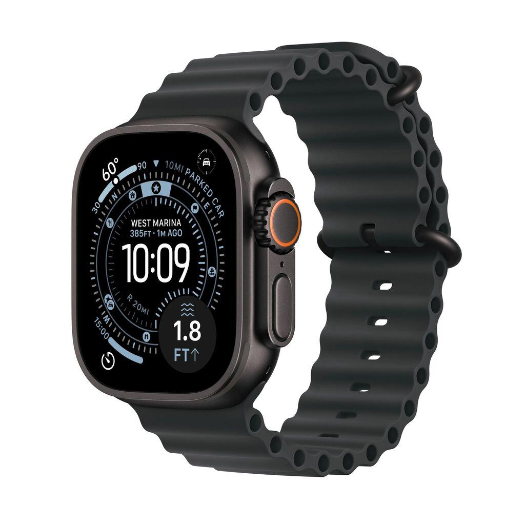 Apple Watch Ultra 3 Ocean Band, GPS, Mobilni, 49 mm, Crni