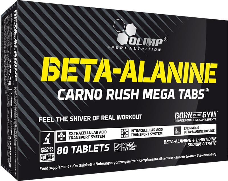OLIMP Beta Alanine Carno - Rush (mega tablete) - 80 tableta