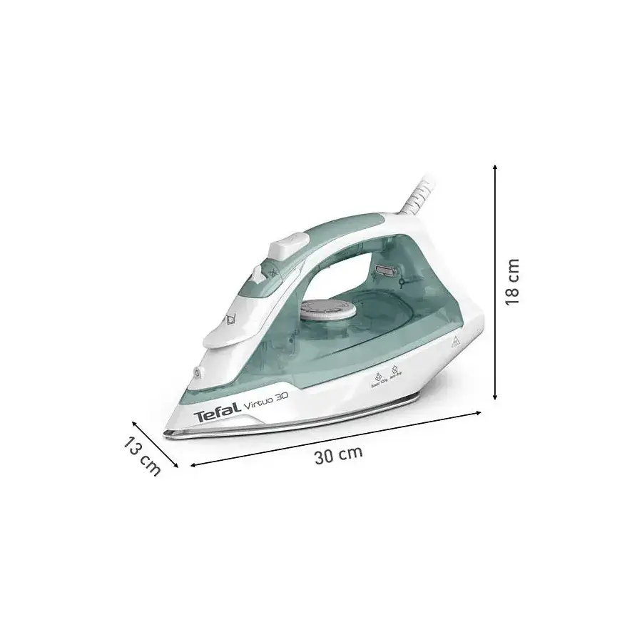 Tefal Pegla na paru FV2C42E0, Zelena