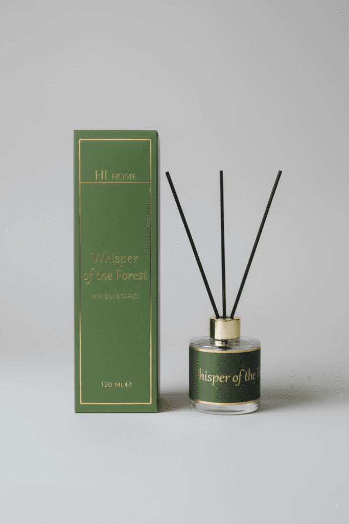 Hi by Ilda Bočica sa mirisnim štapićima Whisper of the Forest - Felicity Bloom, 120 ml