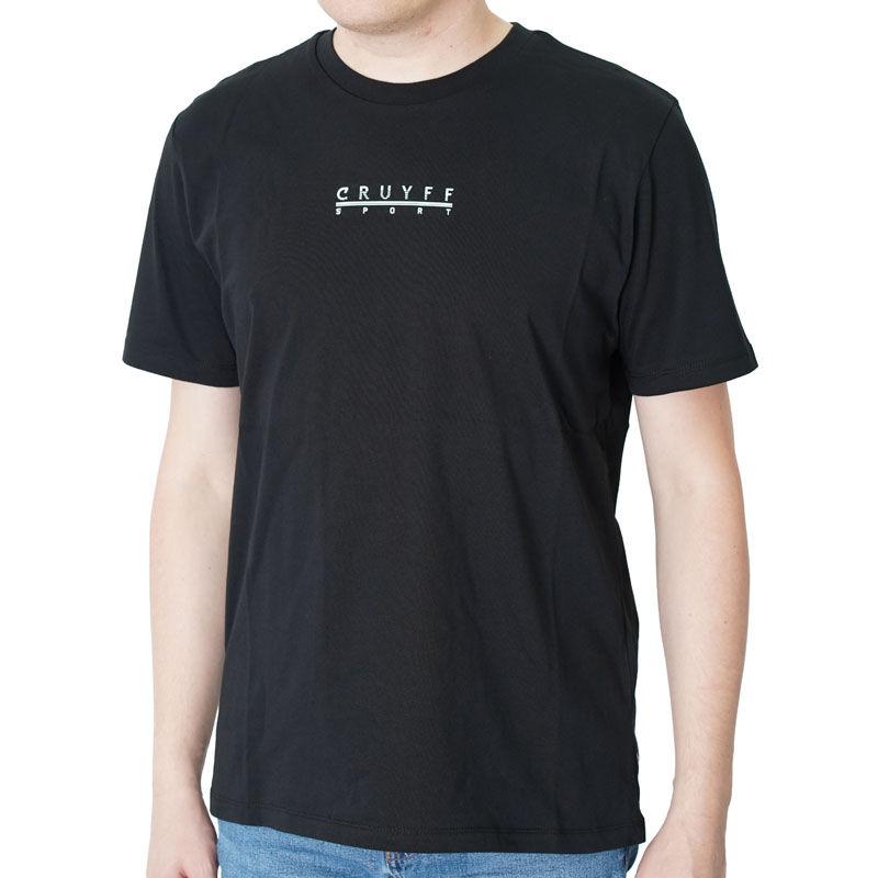 Cruyff Muška majica Eclo Tee, Crna