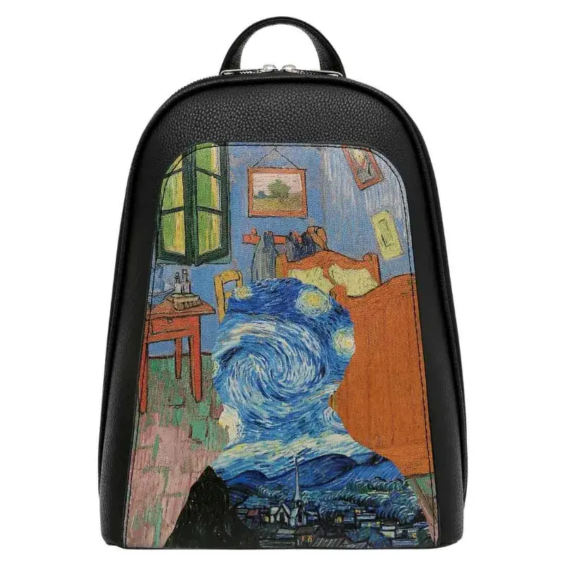 DOGO Vincent van Gogh Lost Mind Ruksak, Crni