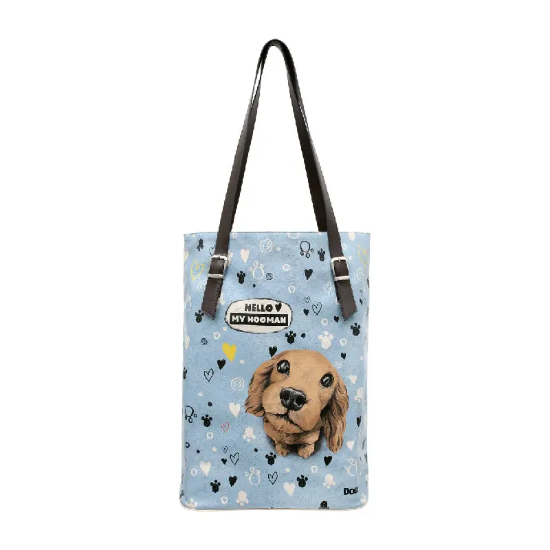 DOGO Hello My Hooman ( Tall ) Ženska torba, Plava