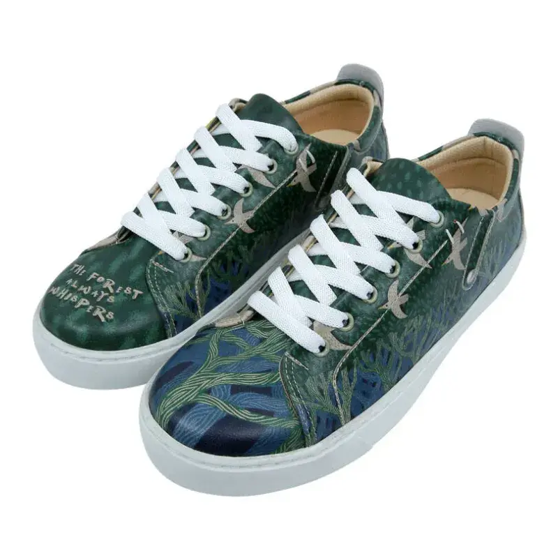 DOGO Ženske patike The Forest Always Whispers, Zelene