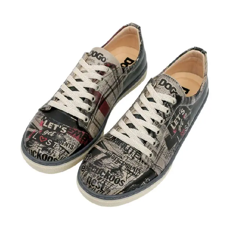 DOGO Ženske patike Lets get lost, Crne