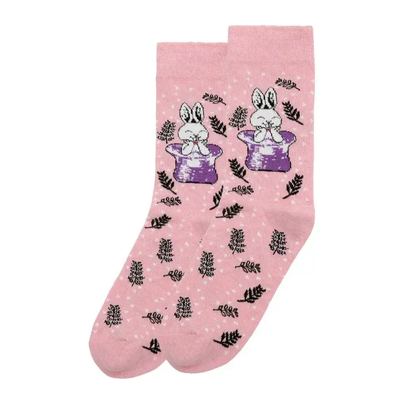 DOGO Somebunny Loves You Unisex Socks dječje čarape, Roza