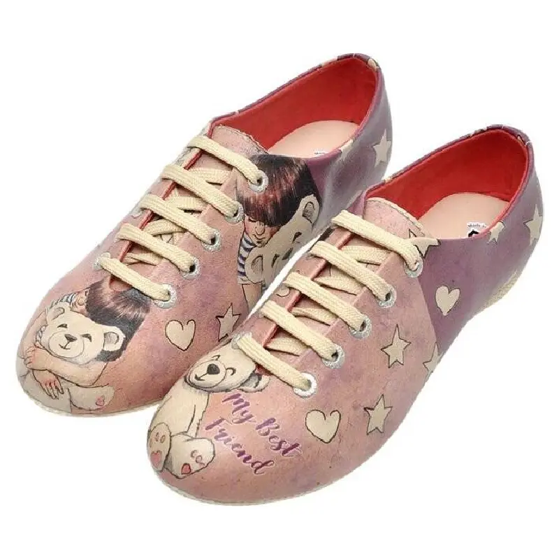 DOGO My Best Friend Oxford Ženske patike, Roza