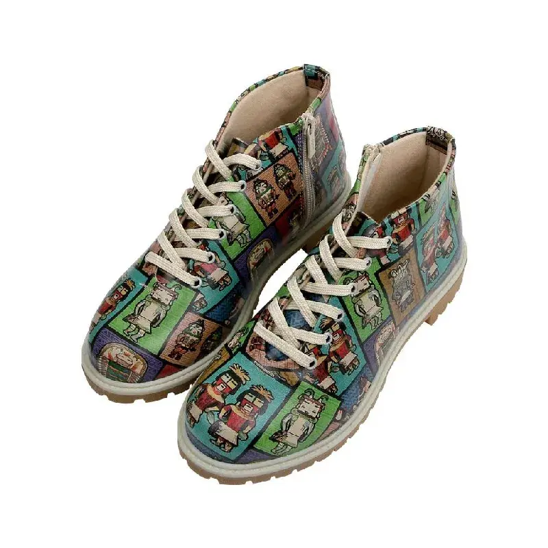 DOGO Rain Dance Shortcut Ženske čizme, Šarene