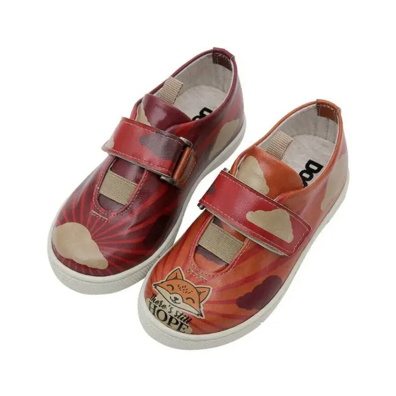 DOGO There is Still Hope Croskers patike za djevojčice, Crvene