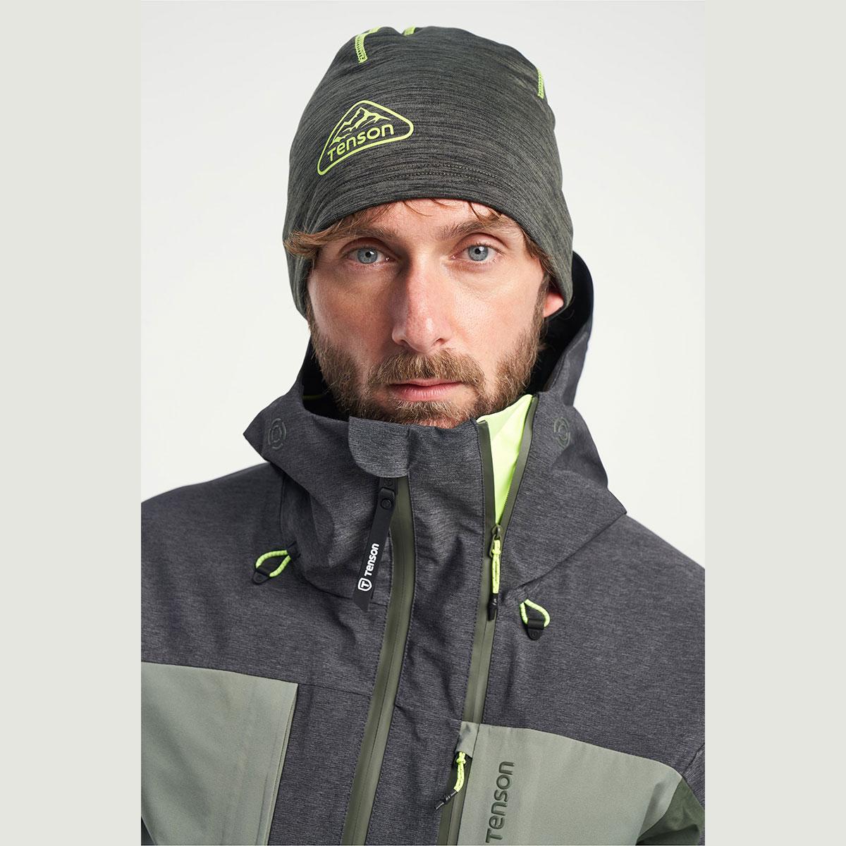 TENSON Muška Kapa Touring, Siva