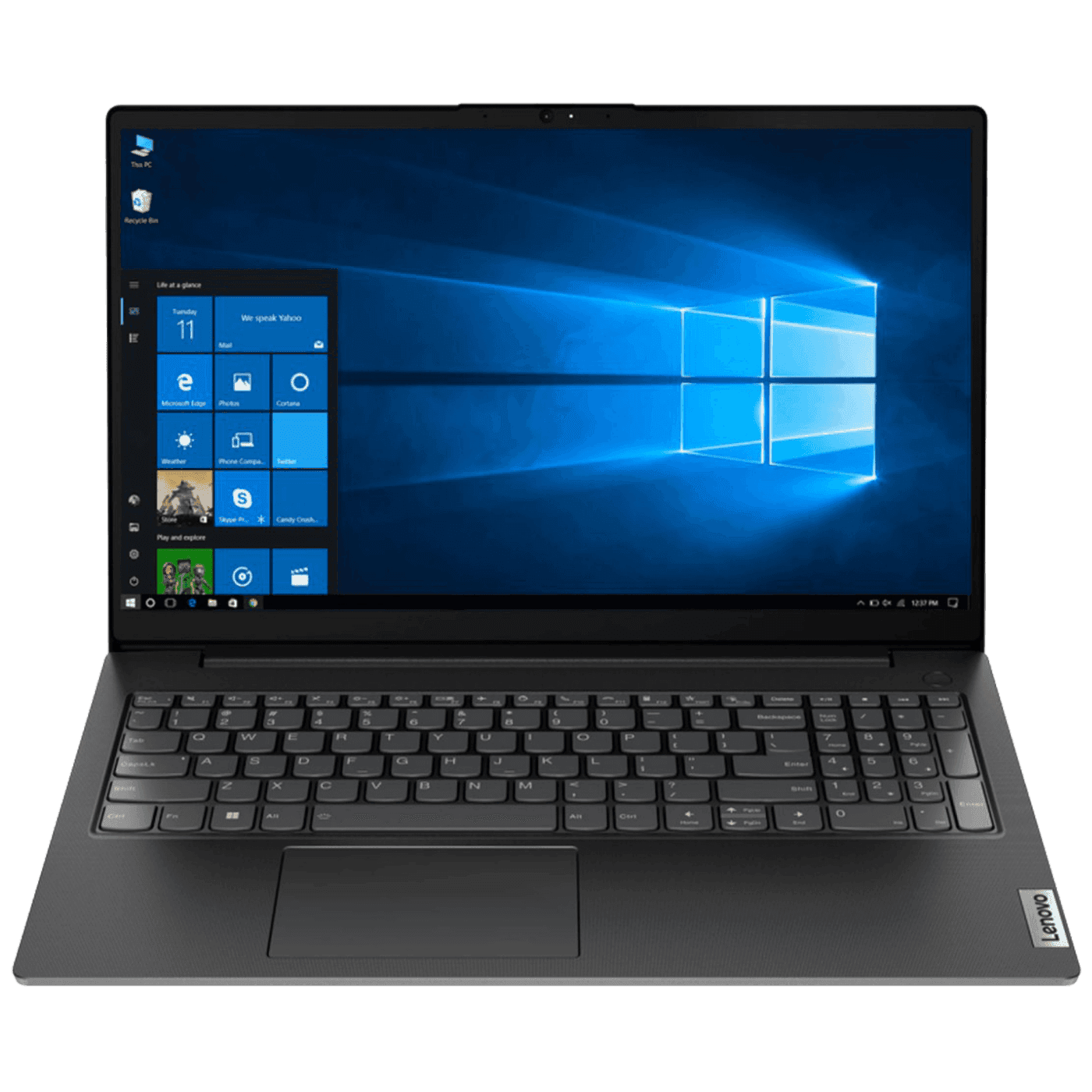 LENOVO Laptop V15 82TT0010IX, 15.6", Intel i5-1235U 3.30 GHz, 8GB/256GB, Crni