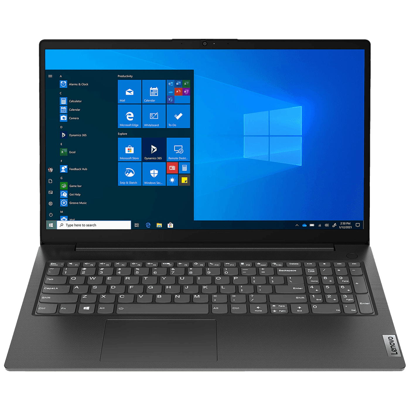 LENOVO Laptop V15-IJL Gen2 82QY00PEIX, 15.6", Intel Celeron N4500, DDR4, 8GB/256GB, Sivi