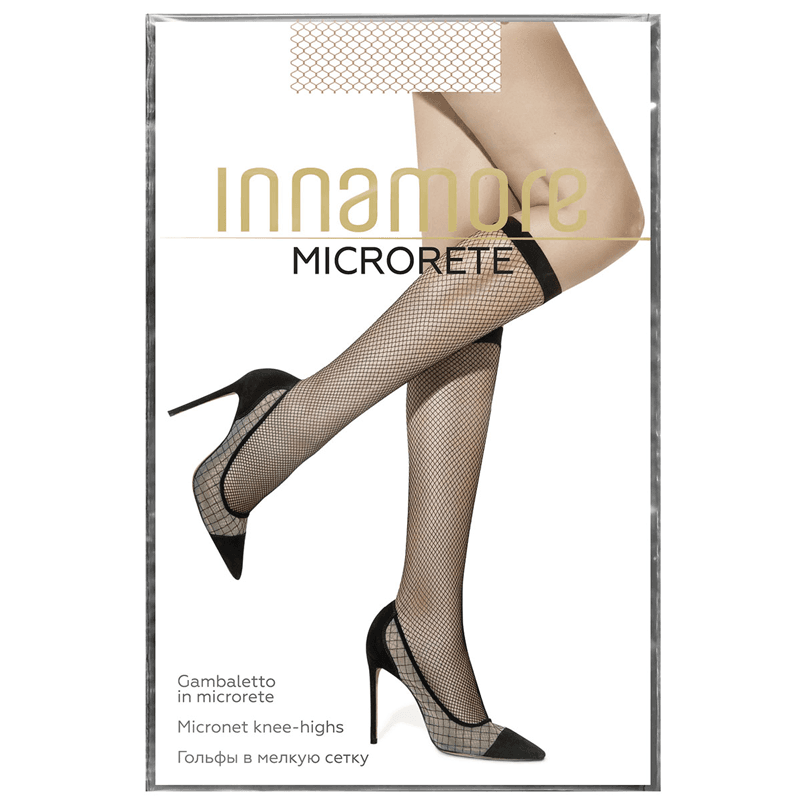 INNAMORE Dokoljenice Microrete, Crne