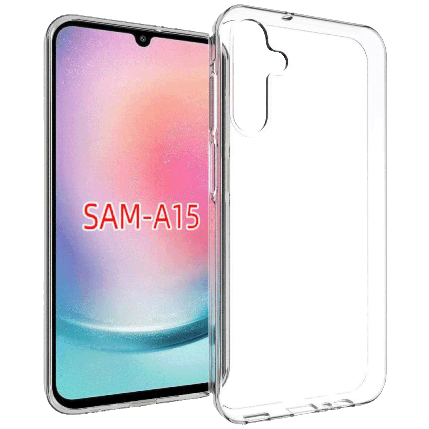 NN-SU Maska za Galaxy A15, TPU, Transparentna