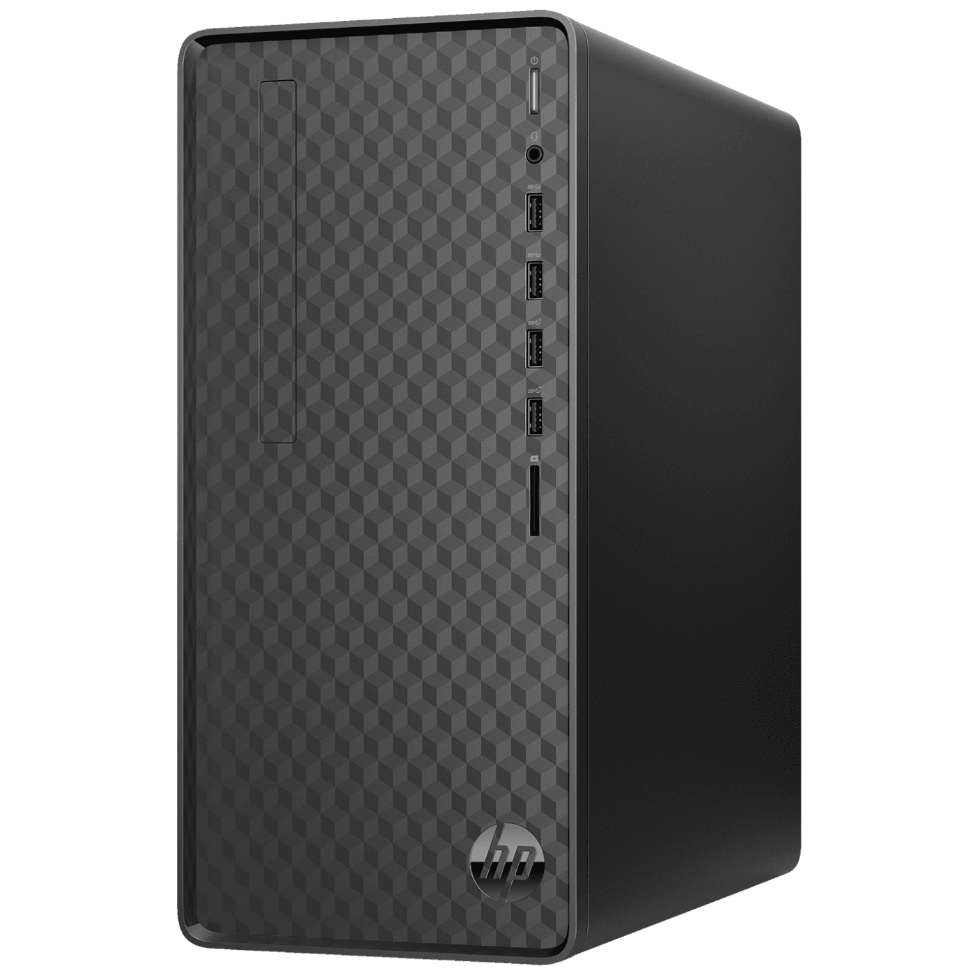 HP Desktop PC M01-F3400ng 735R7EA, 8GB/256GB, AMD Ryzen 3 5300G 4.0 GHz, DDR4, Crni