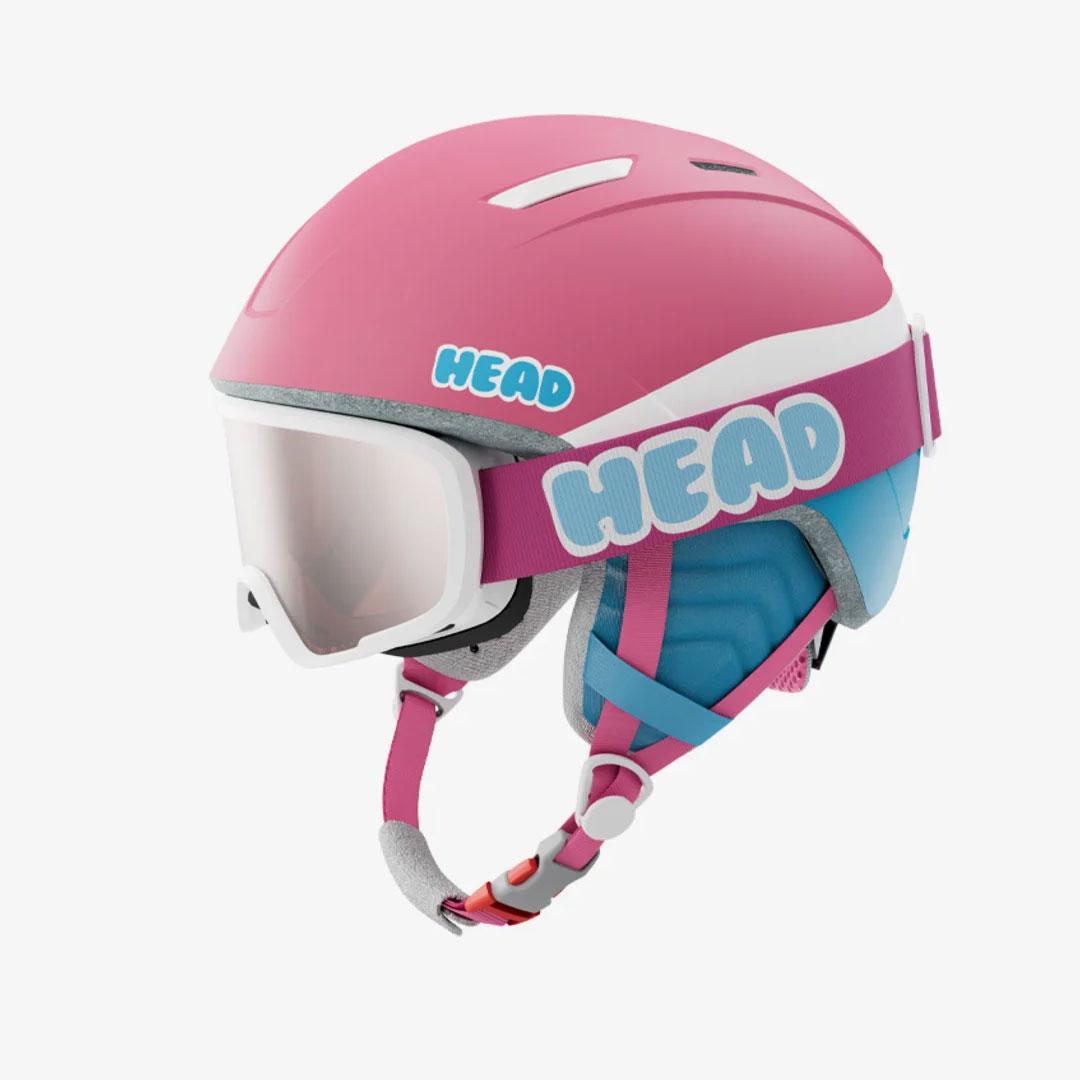 HEAD Dječija ski kaciga Maja Set, Roze
