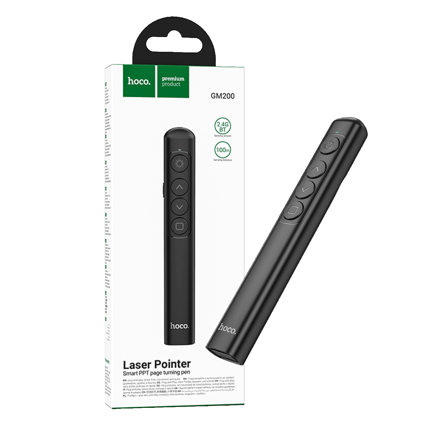 HOCO Pametni prezenter GM200, Bežični, Laser pointer