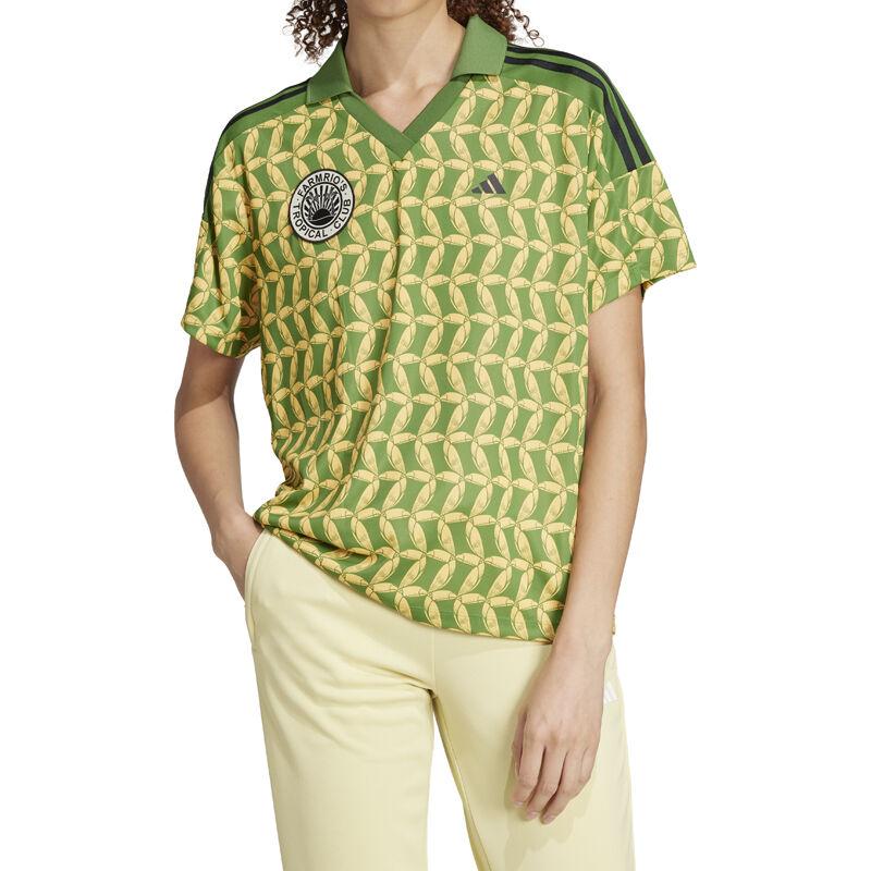 Adidas Ženska majica na kragnu Farm Tiro Tee, Zelena