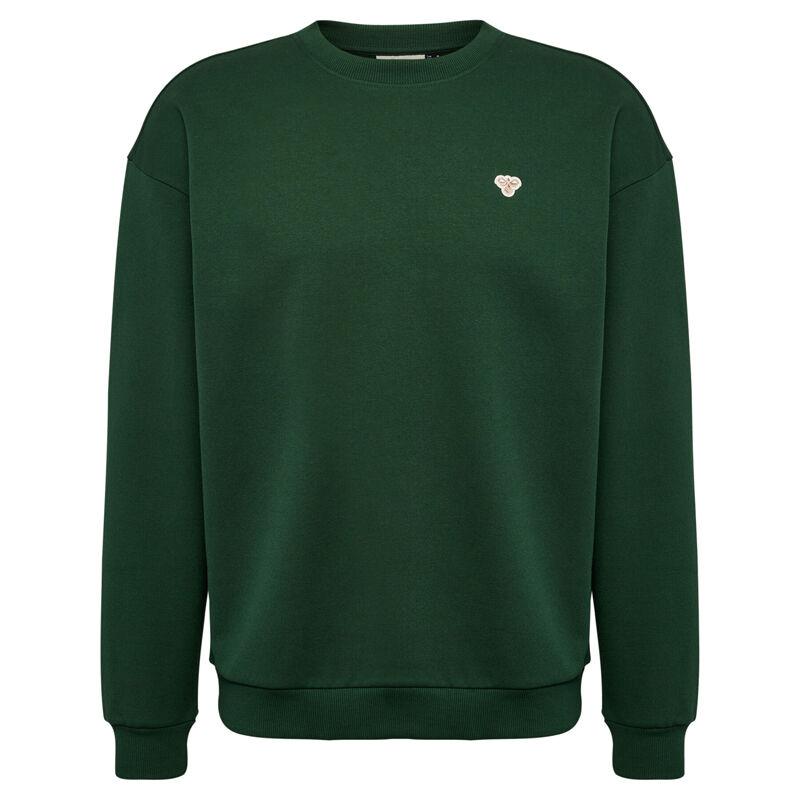 Hummel Muški duks Crewneck, Zeleni