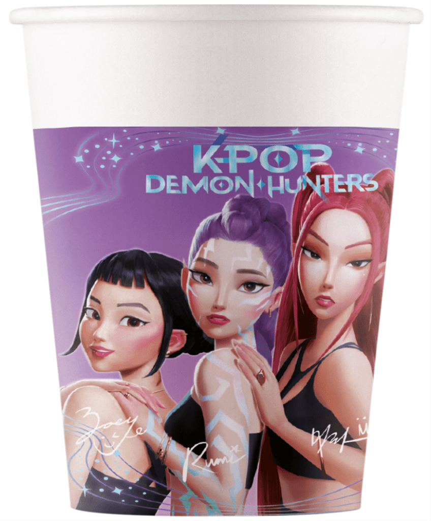 Papirna čaša K-POP Demon Hunters 98640, 200ml