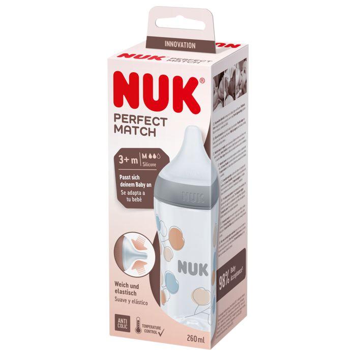 Nuk Bočica za bebe Perfect Match Pamuk 260ml