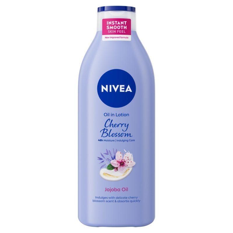 Nivea Uljni losion Cherry Blossom & Jojoba Oil, 400 ml