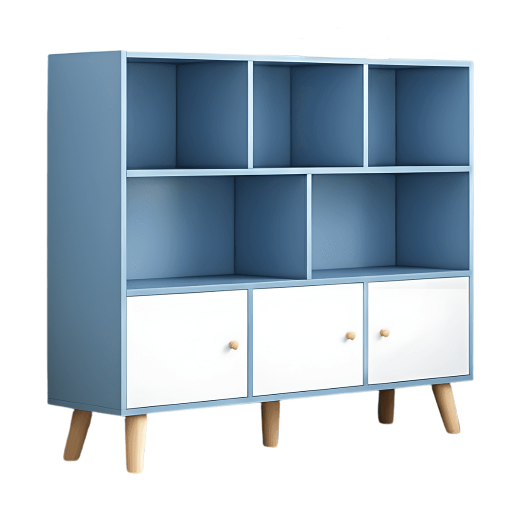 Giga Dječija polica Vello, 120 cm, Plava