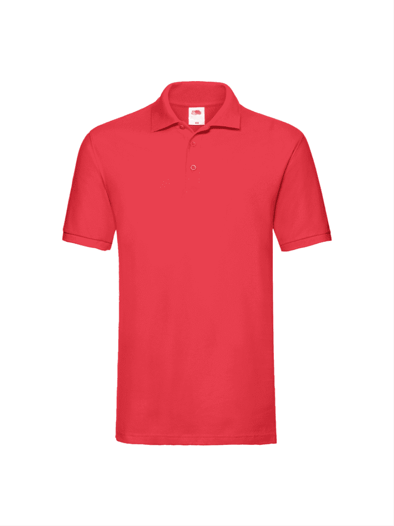 Fruit Of The Loom Muška polo majica, Crvena