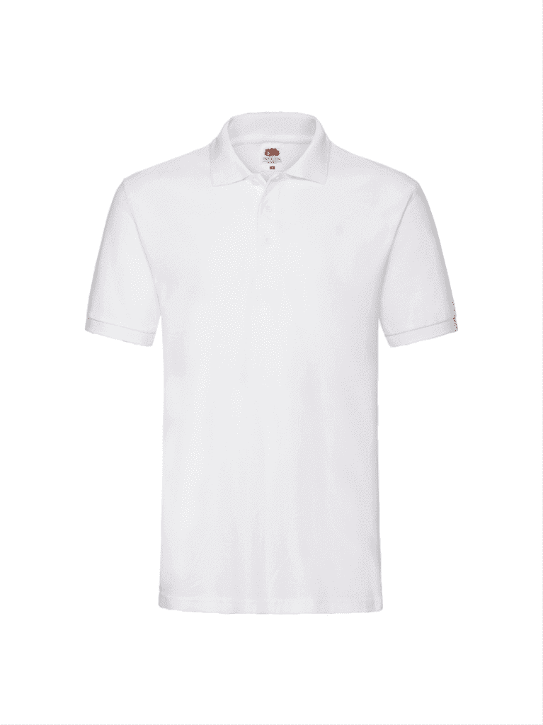 Fruit Of The Loom Muška polo majica, Bijela