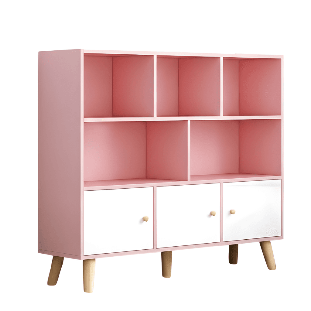 Giga Dječija polica Vello, 100 cm, Roza