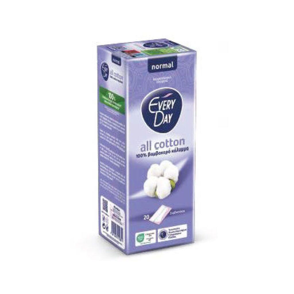 Everyday Dnevni ulošci All Cotton Normal, 20 kom