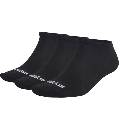 Adidas Muške čarape T Lin Low, 3 para, crne